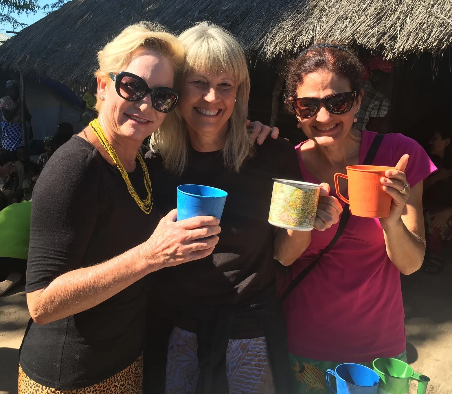 Marci with friends